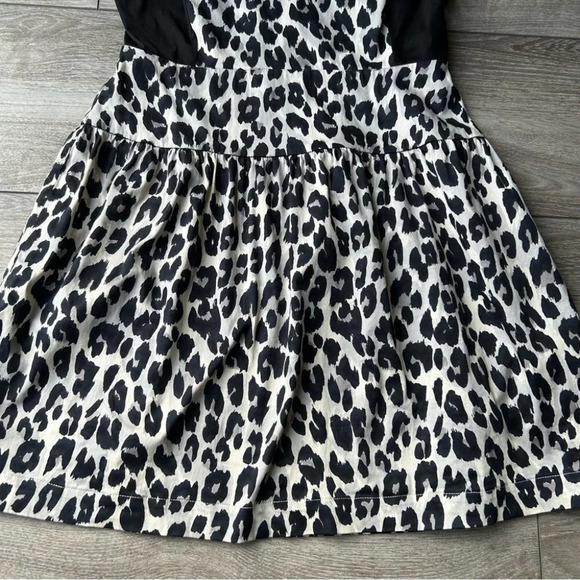 French Connection Leopard Print Racerback Cocktail Dress - Picture 7 of 13